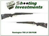 Remington 700 LH Stainless Laminated 300 RUM Exc Cond!