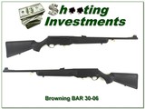 Browning BAR Stalker in 30-06 like new!