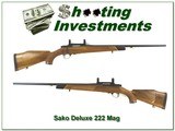 Sako L461 Vixen Deluxe in very hard to find 222 Magnum! - 1 of 4