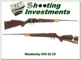 Weatherby XXII German Anschutz 22 LR unfired XX Wood! - 1 of 4