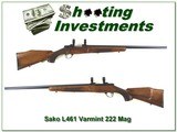 Sako Vixen L461 Varmint in rare 222 Magnum Exc Cond