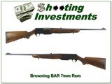 Browning BAR 74 Belgium made 7mm Rem Mag!