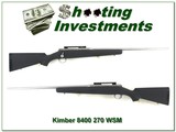 Kimber 8400 Montana in 270 WSM Exc Cond!