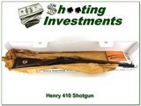 Henry 410 Bore 2018 NRA commemorative unfired in box! - 1 of 4
