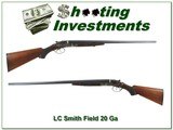 LC Smith Field 20 Ga all original excellent blue and case color - 1 of 4
