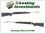 Browning A-Bolt II Stainless Stalker Left Handed 375 H&H with BOSS! - 1 of 4