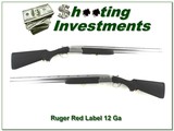 Ruger Red Label RARE full stainless all-weather 12 Ga!