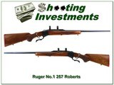 Ruger No.1 B early Red Pad in rare 357 Roberts! - 1 of 4