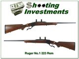 Ruger No.1 B 223 Rem Exc Cond! - 1 of 4
