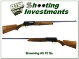 Browning A5 Light 12 67 Belgium Blond Exc Cond! - 1 of 4