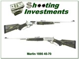 Marlin 1895 XLR 24in Stainless Laminated 45-70 JM Marked - 1 of 4