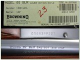 Browning BLR early Model 81 Steel Receiver 308 Win in box! - 4 of 4