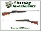 Browning A5 Magnum 12 Ga 1960 Belgium 32in Full! - 1 of 4