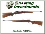Winchester 70 Featherweight pre-64 243 Win made in 1957 collector condition! - 1 of 4