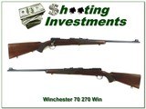 Winchester Model 70 pre-64 made in 1947 270 Win Exc Cond! - 1 of 4