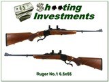 Ruger No.1 A Light Sporter in hard to find in 6.5x55 like new! - 1 of 4