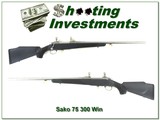 Sako Stainless all-weather 75 in 300 Win Mag looks unfired - 1 of 4