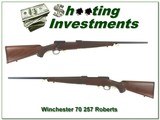 Winchester 70 Featherweight 257 Roberts Red Pad New Hanven! - 1 of 4