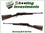 Browning BLR 81 Lightweight in hard to find 223 Rem - 1 of 4