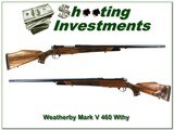Weatherby Mark V Custom Shop Lazermark in 460 Wthy Mag! - 1 of 4