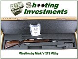 Weatherby Mark V RARE Custom 5 Panel Lazermark 270 Wthy NIB - 1 of 4