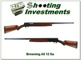 Browning A5 12 Ga 1958 Belgium made with 30in Vent Rib! - 1 of 4