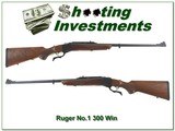 Ruger No.1 Sporter in 300 Win Mag looks new! - 1 of 4