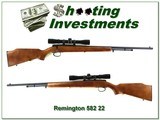 Remington 582 22 new with 4X scope - 1 of 4