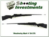 Weatherby Mark V Accumark 30-378 long range big game gun! - 1 of 3