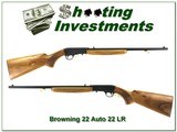 Browning 22 Auto 22 LR 65 Belgium Blond! - 1 of 4