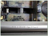 Savage Fox A Grade 12 Gauge as new in factory case 28in! - 4 of 4