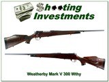 Weatherby Mark V Euromark in 300 Wthy Mag