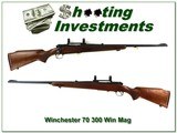 Winchester 70 RARE pre-64 300 Win Mag 1963 First Year ONLY Year! - 1 of 3