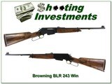 Browning BLR First Model 243 Win like new metal and beautiful wood!