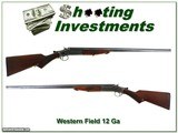 Western Field single shot 12 Gauge 30in - 1 of 4