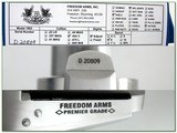 Freedom Arms Model 83 Premier Grade 6in 454 Casull and 45LC in box! - 4 of 4