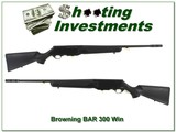 Browning BAR Stalker RARE 300 Win Mag with BOSS! - 1 of 4