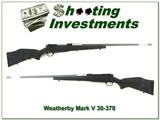 Weatherby Mark V Accumark 30-378 long range big game gun! - 1 of 4