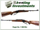Ruger No.1 A 1969 made 308 Win Red Pad XX Wood! - 1 of 4
