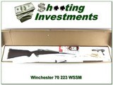 Winchester 70 Classic Stainless Walnut RARE 223 WSSM in box! - 1 of 4