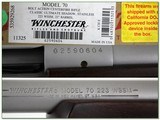 Winchester 70 Classic Stainless Walnut RARE 223 WSSM in box! - 4 of 4