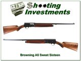 Browning A5 Sweet Sixteen 1957 Belgium unfired 26in IC! - 1 of 4