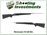 Winchester Model 70 Stainless Classic in 338 Win Mag 26in - 1 of 4