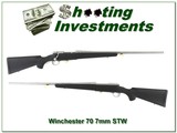 Winchester Model 70 Stainless Classic in 7mm STW near new! - 1 of 4