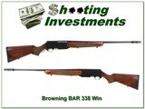 Browning BAR Safari in no longer made 338 Win Mag with BOSS! - 1 of 4