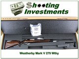 Weatherby Mark V RARE Custom 5 Panel Lazermark 270 Wthy NIB - 1 of 4