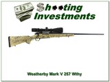 Weatherby Mark V 257 Wthy with Vortex 6-24 scope - 1 of 4