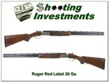 Ruger Red Label 20 Ga 28in barrel very nice!