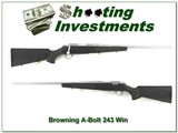 Browning A-Bolt II Stainless Stalker in 243 Win - 1 of 4