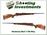 Nice German South Gate Weatherby Mark V Deluxe in 300 Wthy Mag!